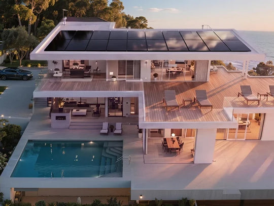 hishen solar panels for whole house