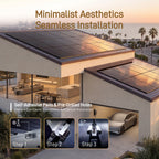 flowe frameless solar panels