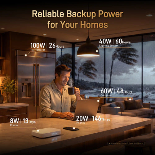 hishen 450w solar panels reliable backup power