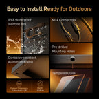 495w solar panels easy to install