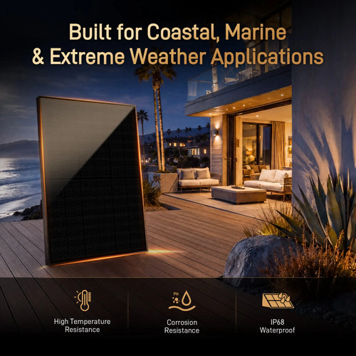 hishen 450w solar panels bulit for extreme weather 