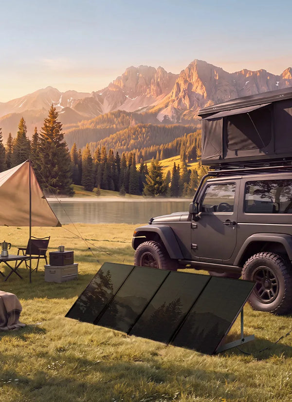 hishen solar panels for overlanding adventures