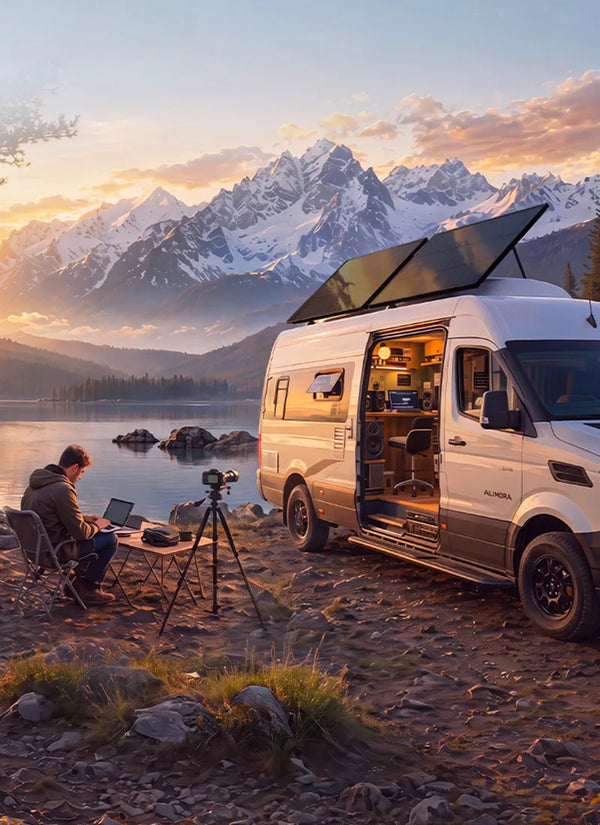hishen solar panels for camping van